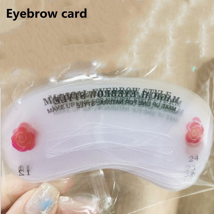 Brow Stamp Shaping Kit Eyebrow Stamp Waterproof Long Lasting Natural Shape Brow Stamp Contouring Stick Makeup Eyebrow Shadow - Heritage cosmetics and beauty care