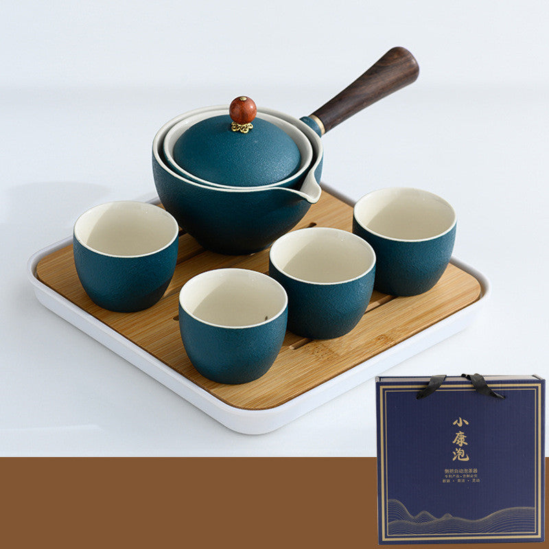 Tea Set Gift Set Office Home Automatic Tea Maker Portable Heritage cosmetics and beauty care