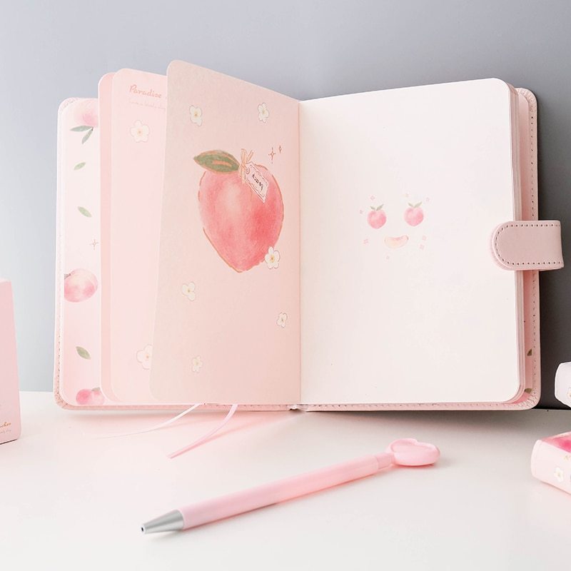 Cute notebooks for students with hardcover literary girls - Heritage cosmetics and beauty care