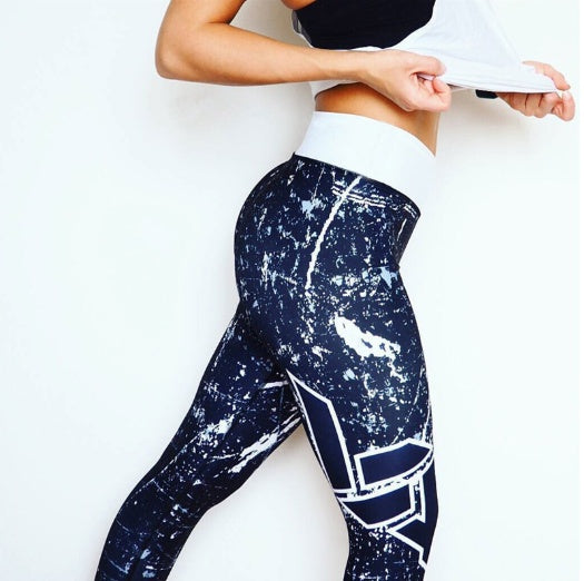 Women Leggings Printing Leggings Breathable Woman Pants - Heritage cosmetics and beauty care