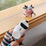 Cartoon Cute Cow Earphone Sleeves Drop-resistant Silicone Protective Soft Case Heritage cosmetics and beauty care