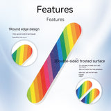 Double Sided Mini Rainbow Nail File Polishing Strip - Heritage cosmetics and beauty care