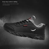 Artificial Leather Cotton Fur Men's Leather Casual Sneaker Warm Shoes - Heritage cosmetics and beauty care