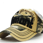 Camouflage baseball cap outdoor sunshade hats for men and women, European and American hats for leisure - Heritage cosmetics and beauty care