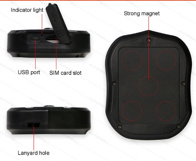 Tracker locator 5000mAh - Heritage cosmetics and beauty care