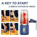 Electric Juice Maker Portable Blender Smoothie Mini Juicer Fruit Machine 400ml Heritage cosmetics and beauty care