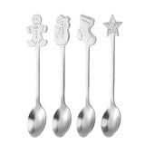 Creative Coffee Holiday Gift Box Stainless Steel Christmas Tableware Spoon - Heritage cosmetics and beauty care