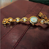 New Mid-ancient Light Luxury Imitation Pearl Watch Temperamental Bracelet Women's Watch - Heritage cosmetics and beauty care