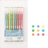 Retro Hand Account Set Student Notes Cute Girl Japanese Color Gel Pen - Heritage cosmetics and beauty care