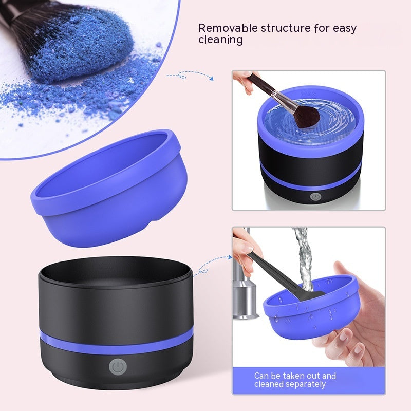 Electric Cosmetic Brush Cleaning Device Type-c Suit Beauty Tools - Heritage cosmetics and beauty care