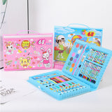 Special Offer 86-piece Children's Painting Kit Student Drawing School Supplies Stationery Set Gift Box - Heritage cosmetics and beauty care