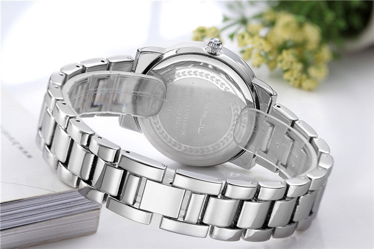 Women's Watch Women's Steel Band Diamond Business Leisure - Heritage cosmetics and beauty care