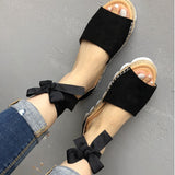 Thick bottom grass fish mouth ankle straps large size sandals ladies sandals - Heritage cosmetics and beauty care