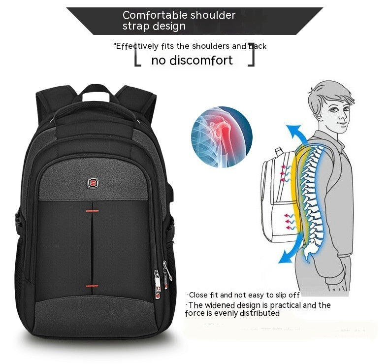 Backpack Men's Laptop Bag Usb Charging Men's Bag Oxford Cloth Waterproof Travel Backpack - Heritage cosmetics and beauty care Heritage cosmetics and beauty care 0 58.60 