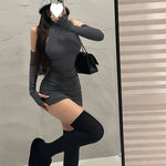 Spring Sexy Turtleneck New Halter Hip Skirt For Women Heritage cosmetics and beauty care