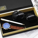 Men's Watch Business Pen Glasses Suit - Heritage cosmetics and beauty care