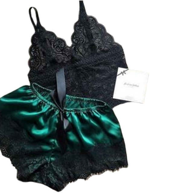 Satin underwear bra shorts set - Heritage cosmetics and beauty care