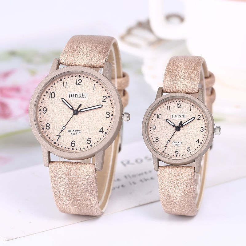 Casual fashion men and women couple quartz watches - Heritage cosmetics and beauty care