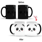 Panda discoloration mug coffee cup