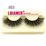 100% Mink Eyelashes 25mm Wispy Fluffy Fake Lashes - Heritage cosmetics and beauty care