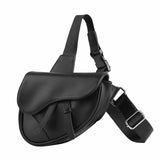 Casual simple leather shoulder women's waist bag - Heritage cosmetics and beauty care