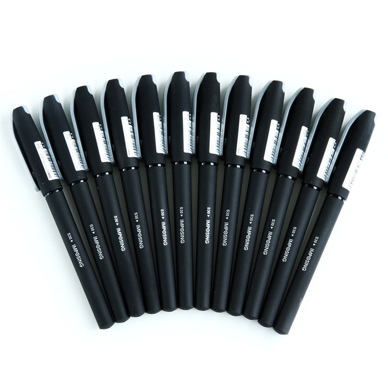 Frosted business signature neutral pen carbon pen - Heritage cosmetics and beauty care