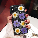 Compatible With Compatible With  , Qianliyao Dried Real Flower Cases For I  XR Case Handmade Clear Soft Back Cover For Heritage cosmetics and beauty care