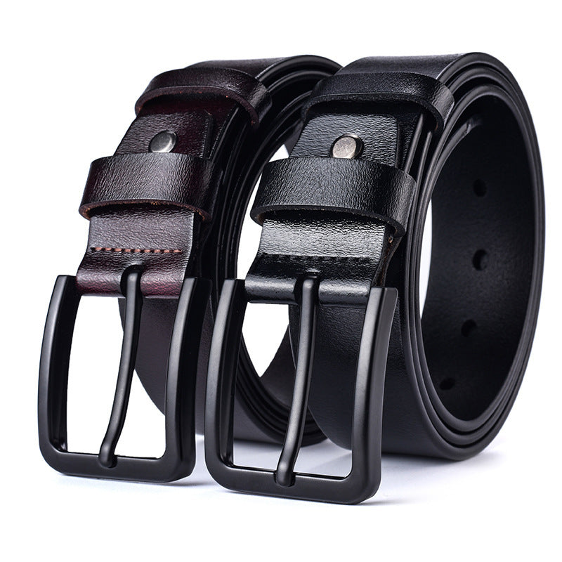 Direct selling men's leather leather belt casual belt - Heritage cosmetics and beauty care