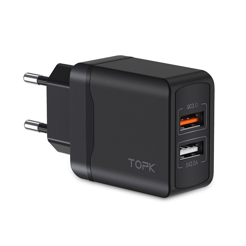 TOPK Quick Charge 3.0 18W QC 3.0 Dual USB Charger Heritage cosmetics and beauty care