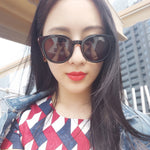 Cat eyepink sunglasses woman shades mirror female square sunglasses for women coating oculos fashion brand sunglasses Heritage cosmetics and beauty care