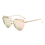 Female Vintage Gold Sunglasses - Heritage cosmetics and beauty care