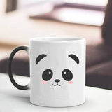 Panda discoloration mug coffee cup