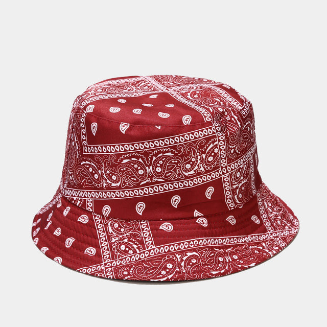 Bandana Print Bucket Hats With Multiple Colorways - Heritage cosmetics and beauty care