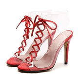 Stiletto high heel sandals - Heritage cosmetics and beauty care