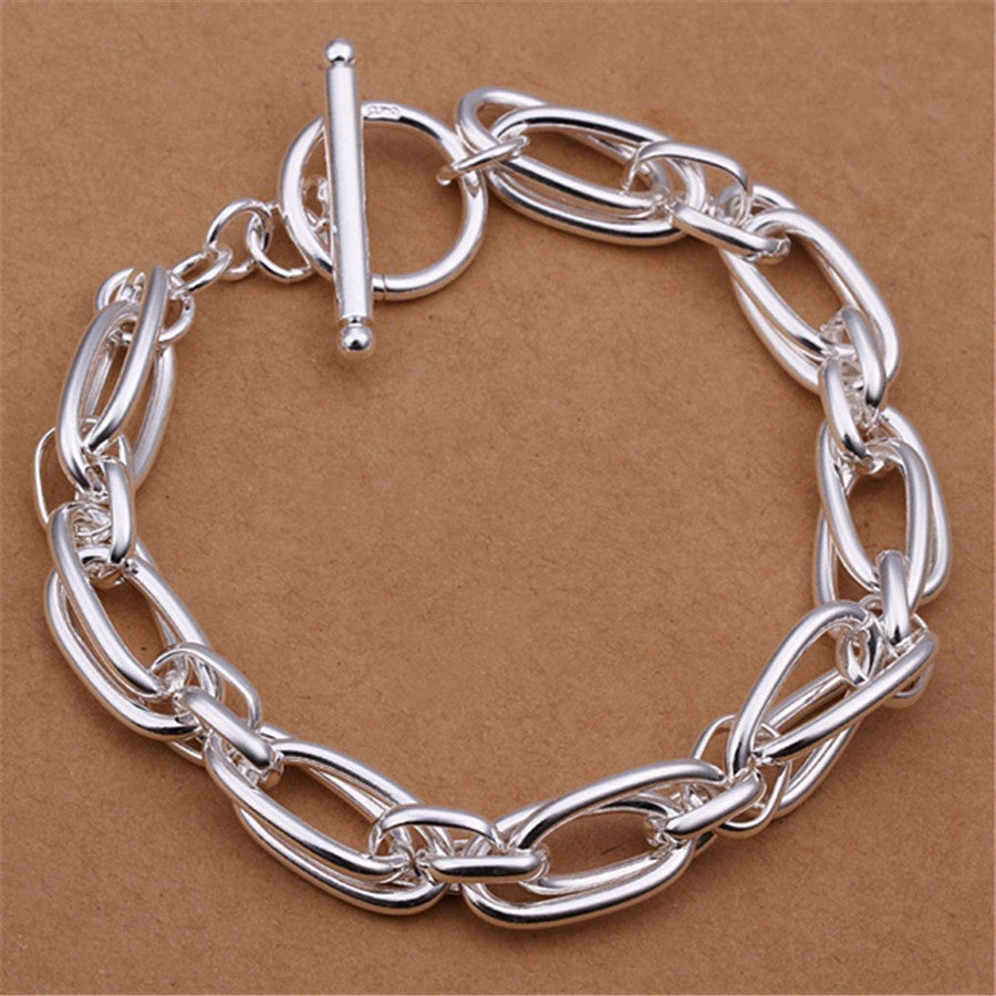 925 Silver Plated Bracelets - Heritage cosmetics and beauty care