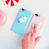 Cat Case For7 6 6S Plus 5 5S SE Cases Lovely Cartoon Soft Cat Cases Heritage cosmetics and beauty care