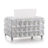 Rhinestone Tissue Box Paper Rack - Heritage cosmetics and beauty care