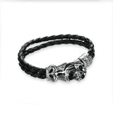 Stainless Steel Skull Bracelets - Heritage cosmetics and beauty care