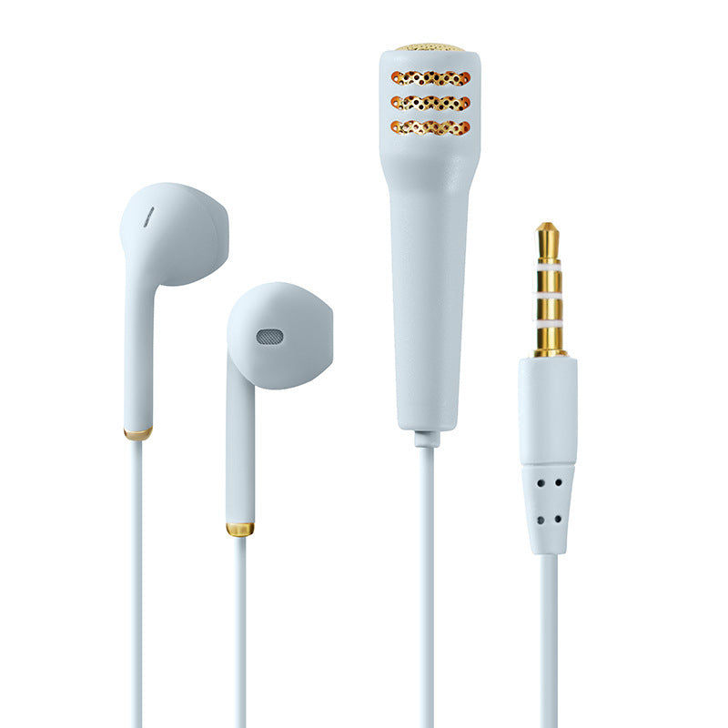 Wired mini earphone with microphone Heritage cosmetics and beauty care