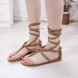 Cross strap sandals - Heritage cosmetics and beauty care