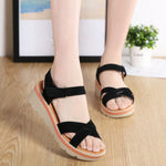 Wedge flat student sandals - Heritage cosmetics and beauty care