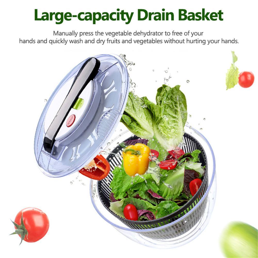 Useful Vegetables Fruits Dryer Salad Spinner Fruit Wash Clean Basket Storage Drying Machine Kitchen Tools Vegetable Dehydrator Heritage cosmetics and beauty care