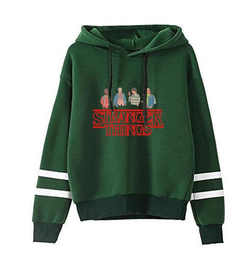 Stranger Things Striped Hoodies - Heritage cosmetics and beauty care