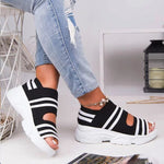 Women's knitted sandals - Heritage cosmetics and beauty care