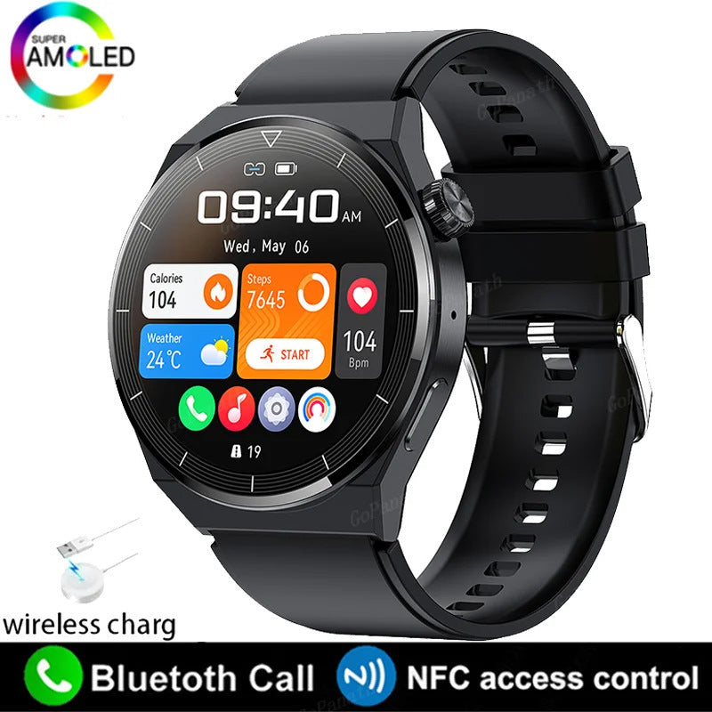 Fashion HD Large Round Screen Heart Rate GT3 Pro Multi-function Sport Smart Watch - Heritage cosmetics and beauty care