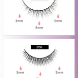 Reusable Magnetic Self-Adhesive Eyelashes No Eyeliner Or Glue Needed False Lashes Stable And Easy To Put On Natural Look And Waterproof Fake Eyelashes - Heritage cosmetics and beauty care