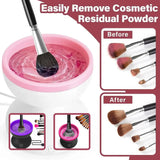 Electric Makeup Brush Cleaner Machine Portable Automatic USB Cosmetic Brush Cleaner Tools For All Size Beauty Makeup Brushes Set - Heritage cosmetics and beauty care