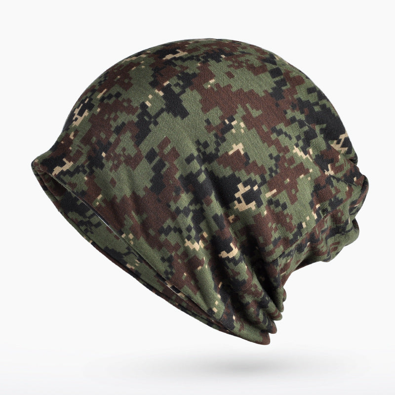 Hats Caps, Dual-use Men's And Women's Baotou Camouflage Bibs - Heritage cosmetics and beauty care