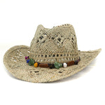 Men's And Women's Cowboy Hats Natural Hamcho Sunscreen Hat - Heritage cosmetics and beauty care