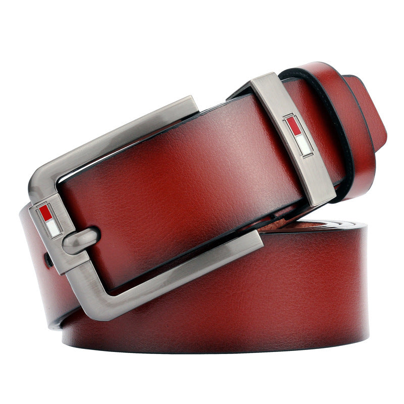 Fashion Retro Men's All-match Pin Buckle Belt - Heritage cosmetics and beauty care